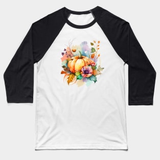 Fall Pumpkin Baseball T-Shirt